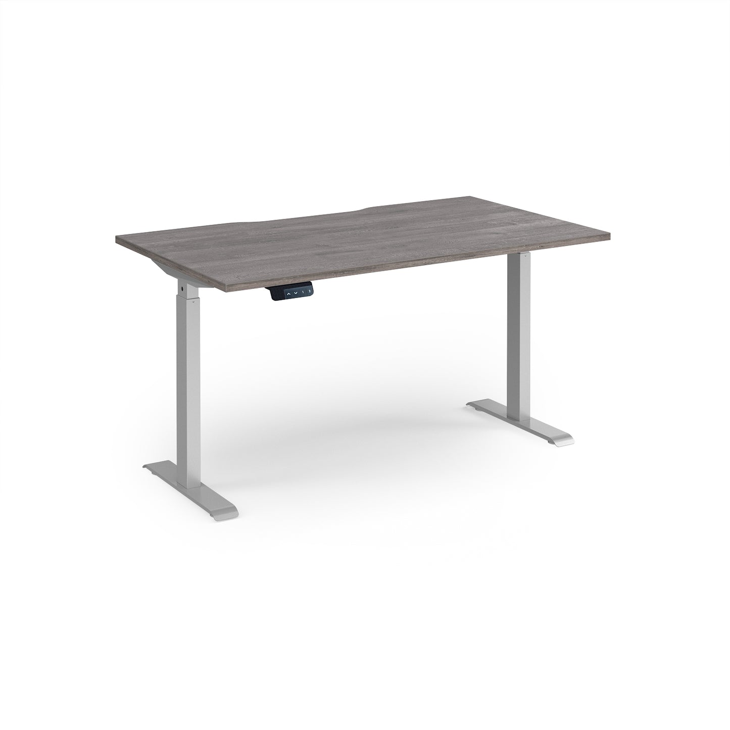 Elev8 Contract straight sit-stand desk 800mm deep - EVC-1400-S-GO