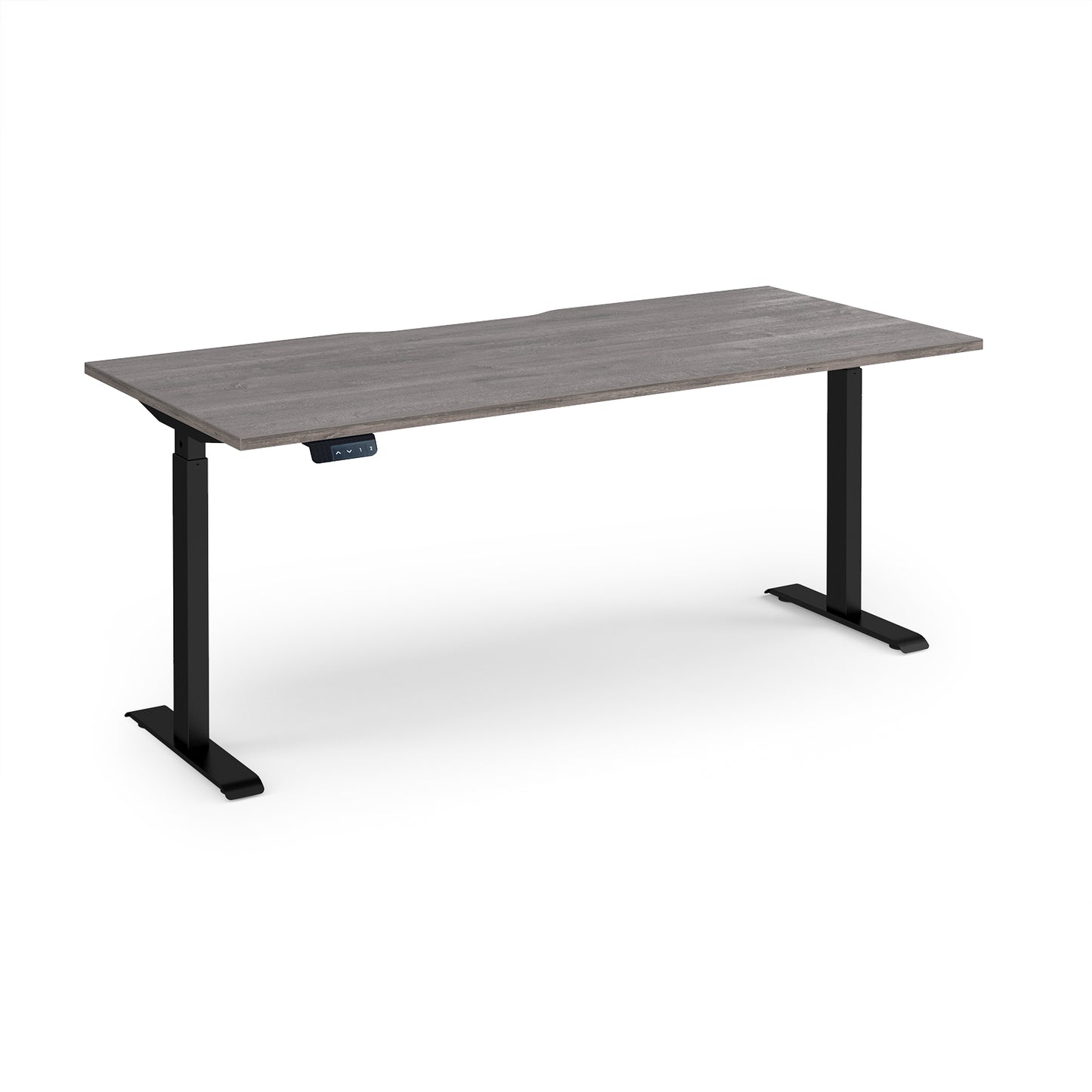 Elev8 Contract straight sit-stand desk 800mm deep - EVC-1800-K-GO