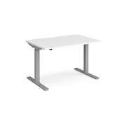 Elev8 contract straight sit-stand desk 800mm deep - available in multiple colours and sizes