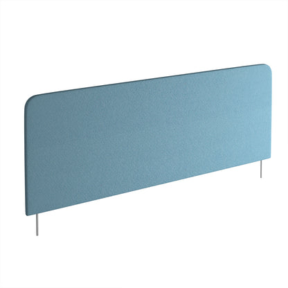 Vibe Elev8 screen 600mm high for back-to-back desks - EVSS-1600-WH