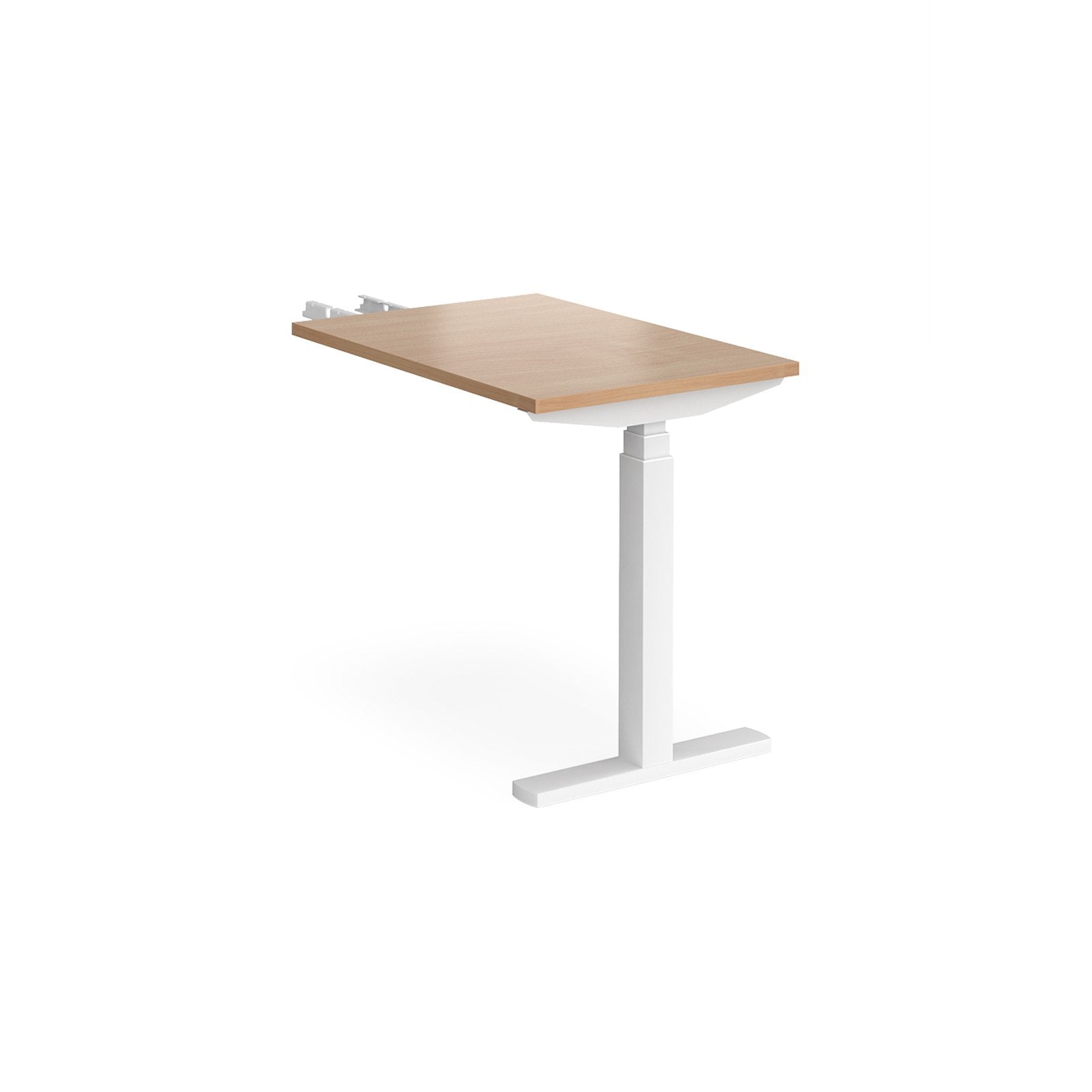 Elev8 Touch sit-stand return desk 800mm deep