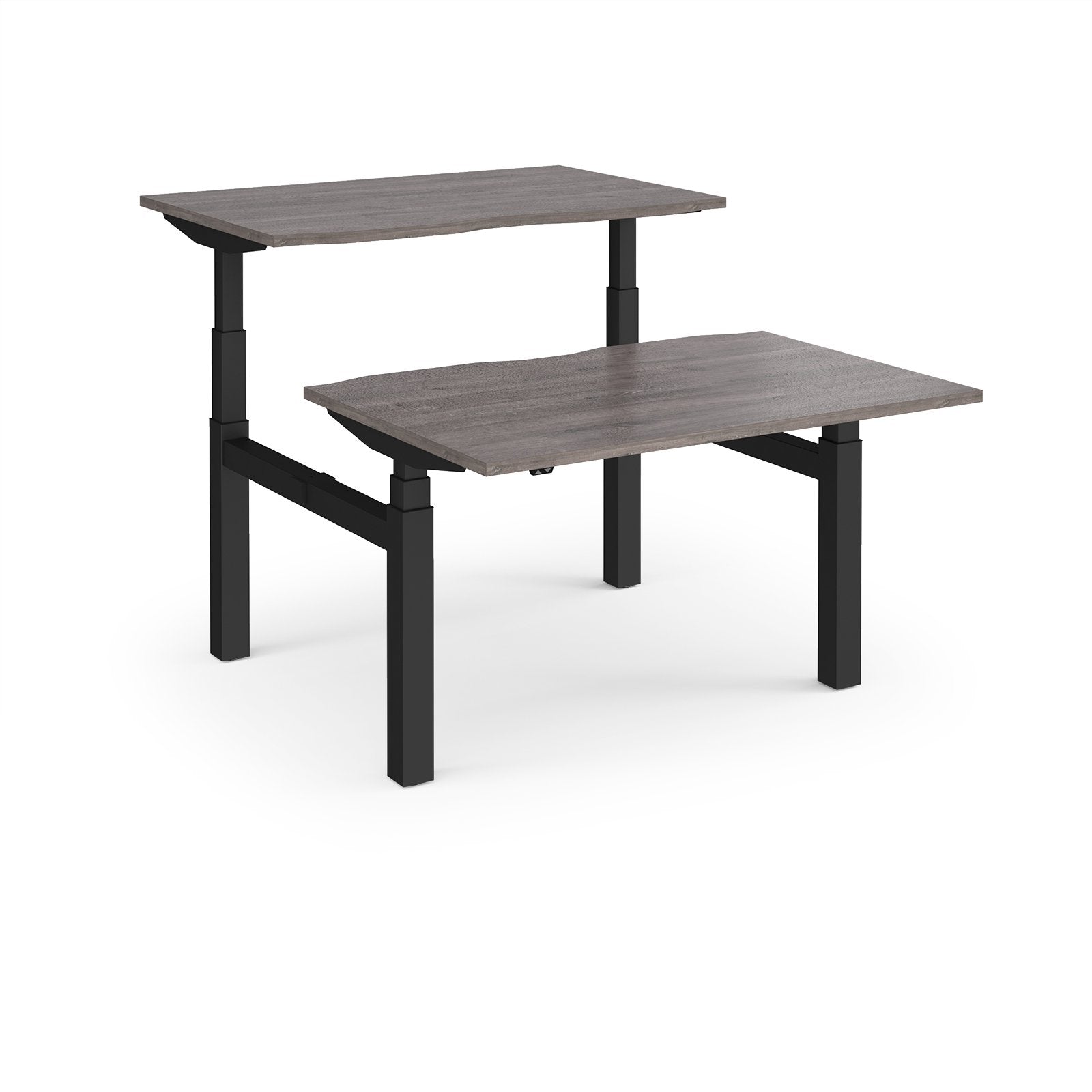 Elev8 Luxe Sit-Stand Back-To-Back Desks 1200mm - 1800mm