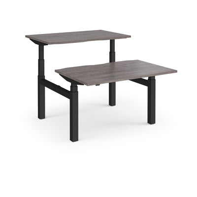 Elev8 Luxe Sit-Stand Back-To-Back Desks 1200mm - 1800mm