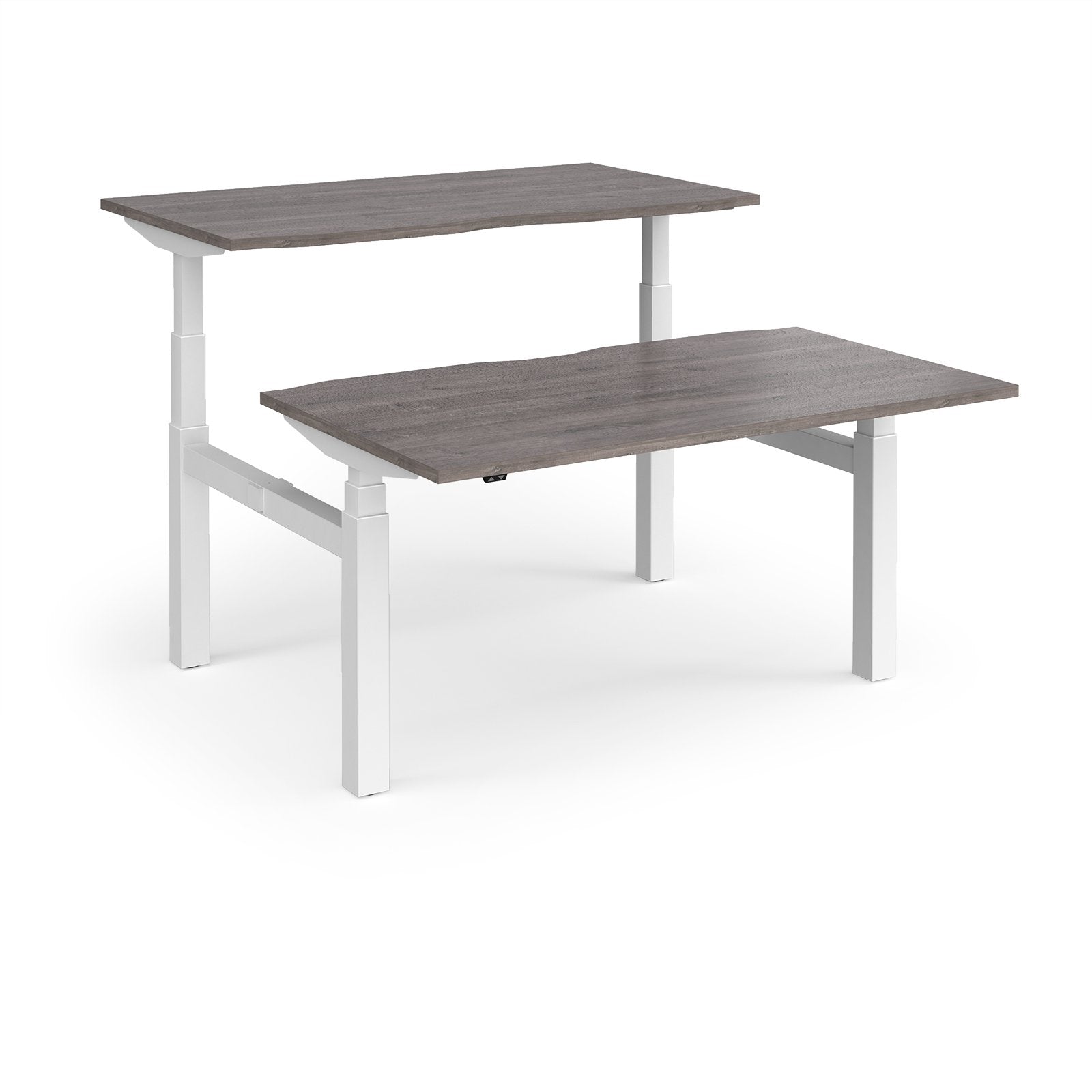 Elev8 Electric Height Adjustable Back-To-Back Desks 1200mm - 1800mm