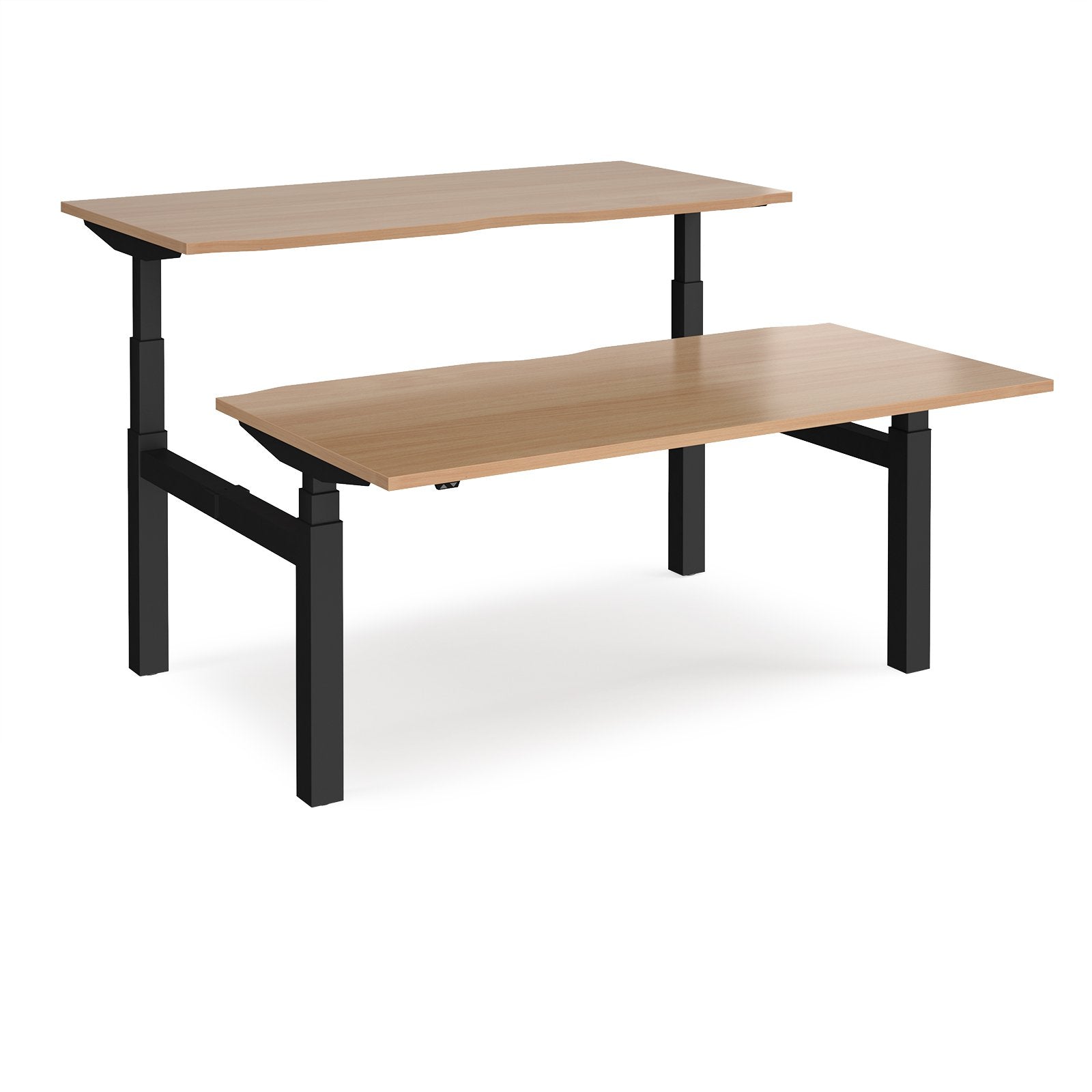 2 Persons - Elev8 Electric Height Adjustable Back-To-Back Desks 160cm wide