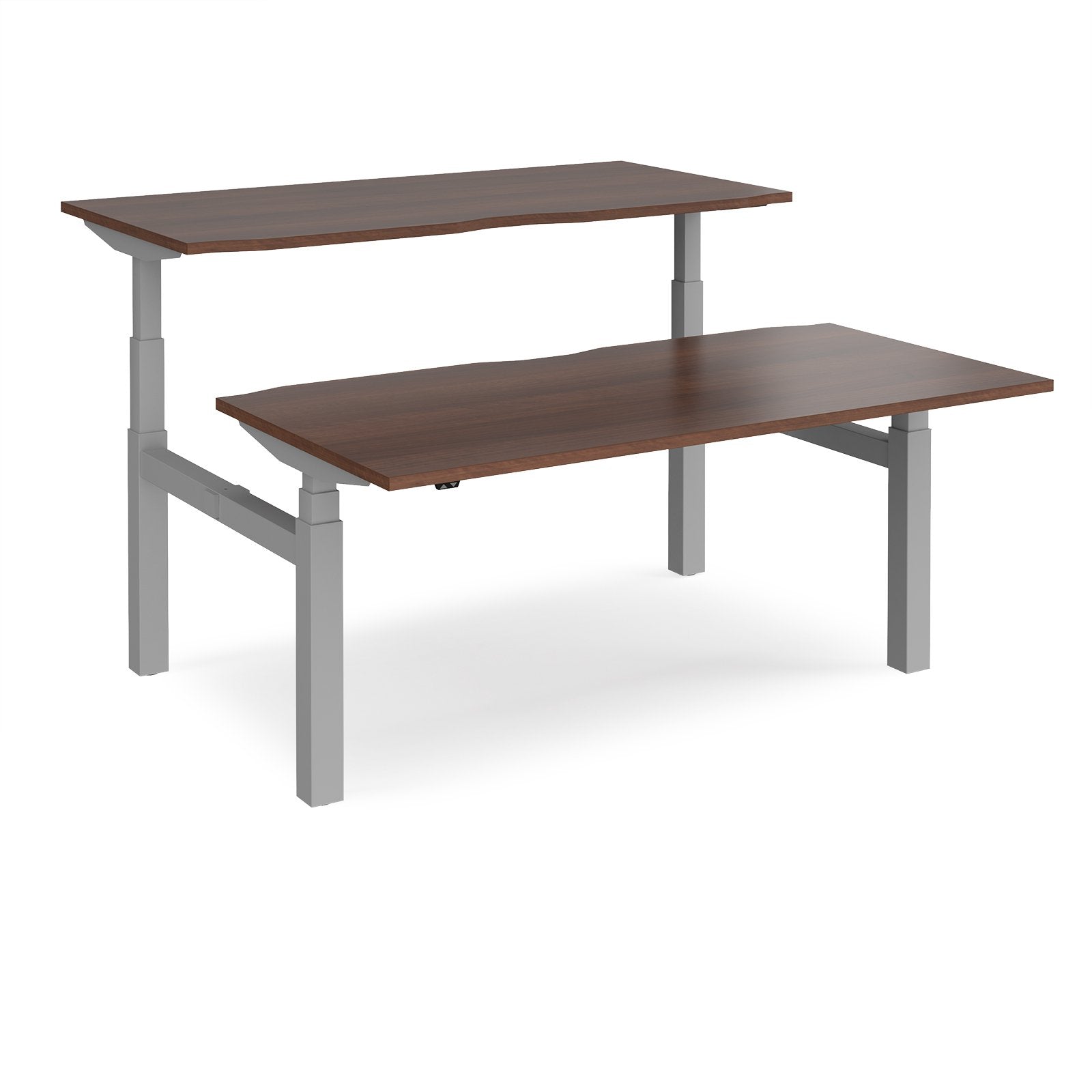 Elev8 Luxe Sit-Stand Back-To-Back Desks 1200mm - 1800mm