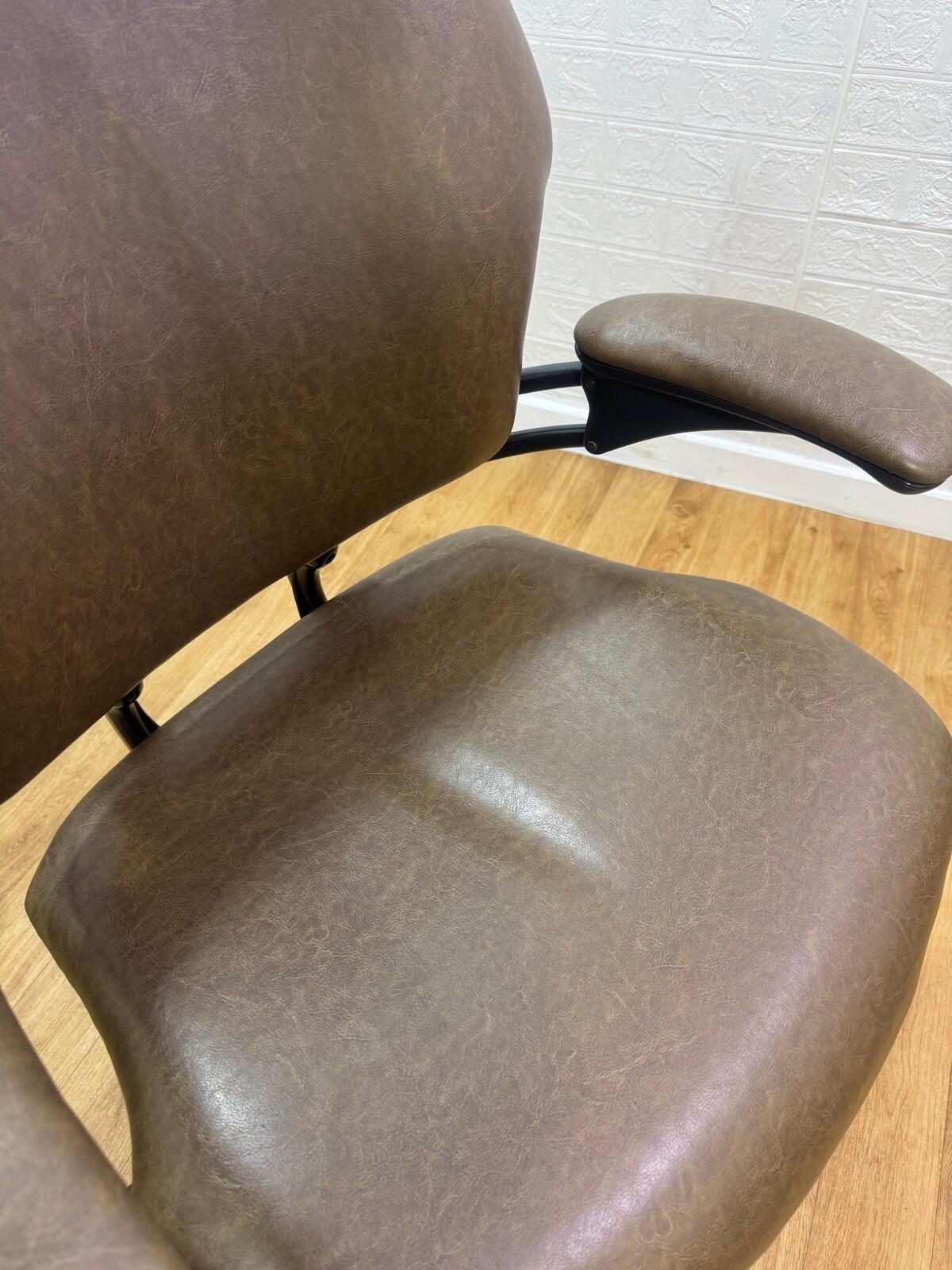 Humanscale Freedom Office Chair In Brown Smokey Finish - UK DELIVERY