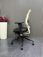 Orangebox Ara – Black Leather Seat– Lumbar Support  –Rrp£759 - UK Delivery