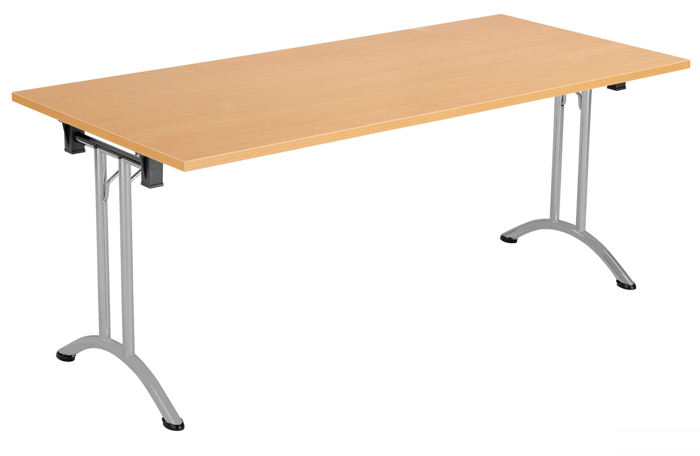 Aztec|Union|Folding Table (FSC)|Rectangular|1600x700|Silver/Beech
