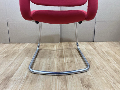 Herman Miller Equa Chairs / 10+ Available - Red ,Chrome Frame - UK DELIVERY