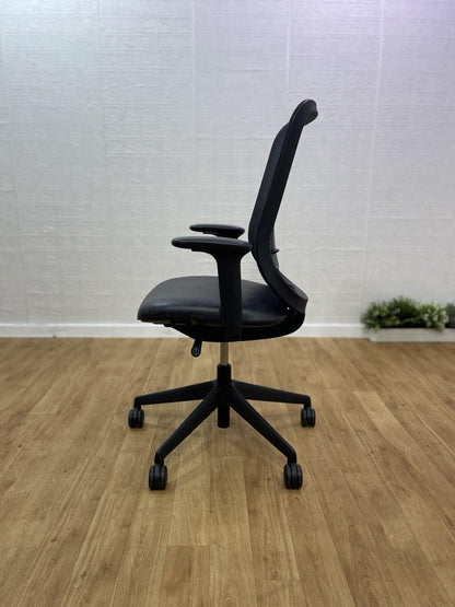 Orangebox Do Hba Office Chair Fully Adjustable Leather Back Lock