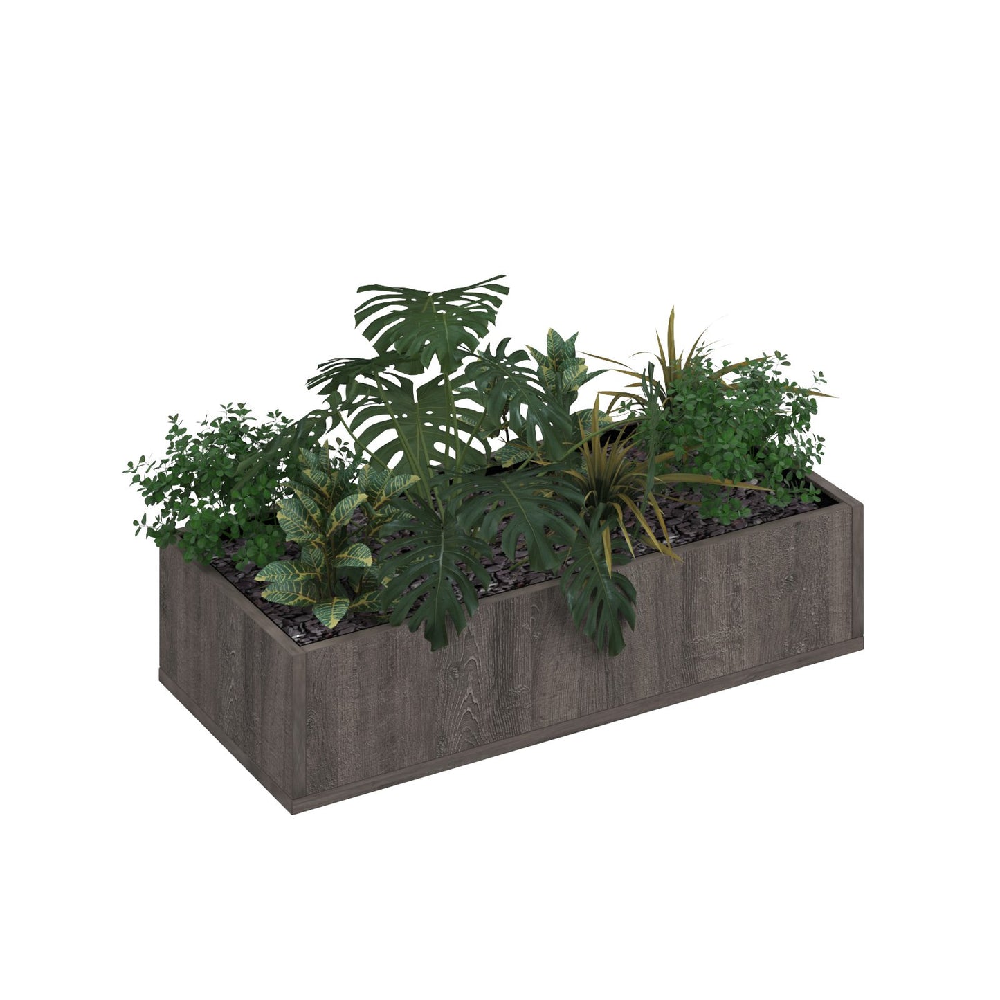 Flux modular storage planter box