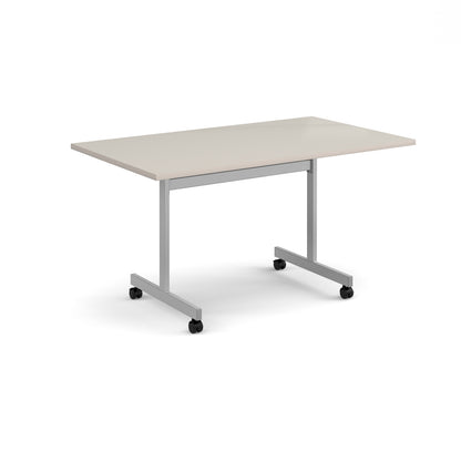Rectangular flip top meeting table - FLP14-S-LG