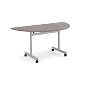 Semi circular fliptop meeting table
