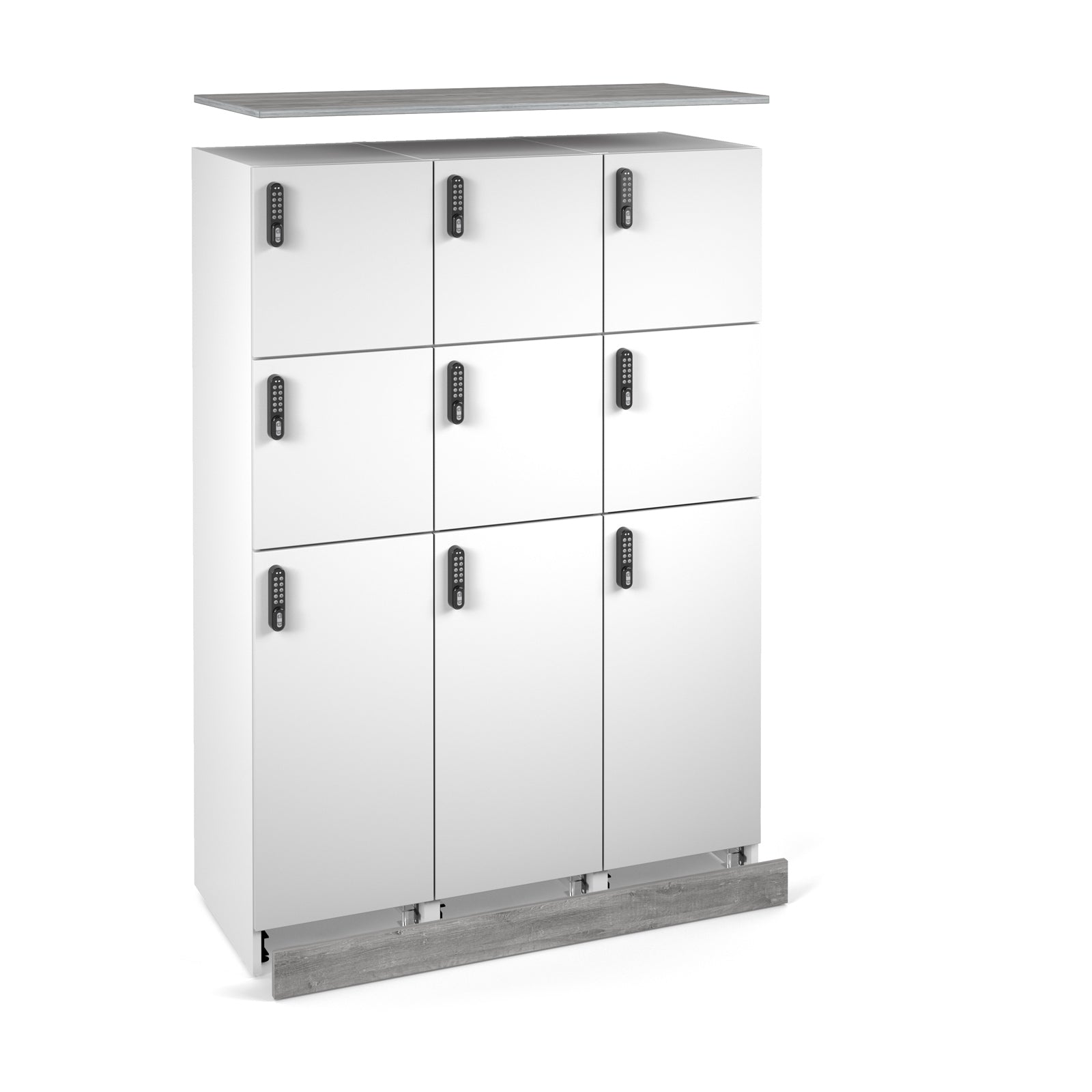 Flux top and plinth finishing panels
