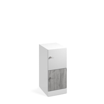 Flux 900mm high lockers - FLS09-2D-CL