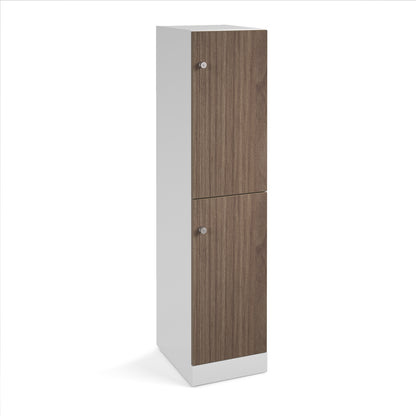 Flux 1700mm high lockers - FLS17-2D-CL
