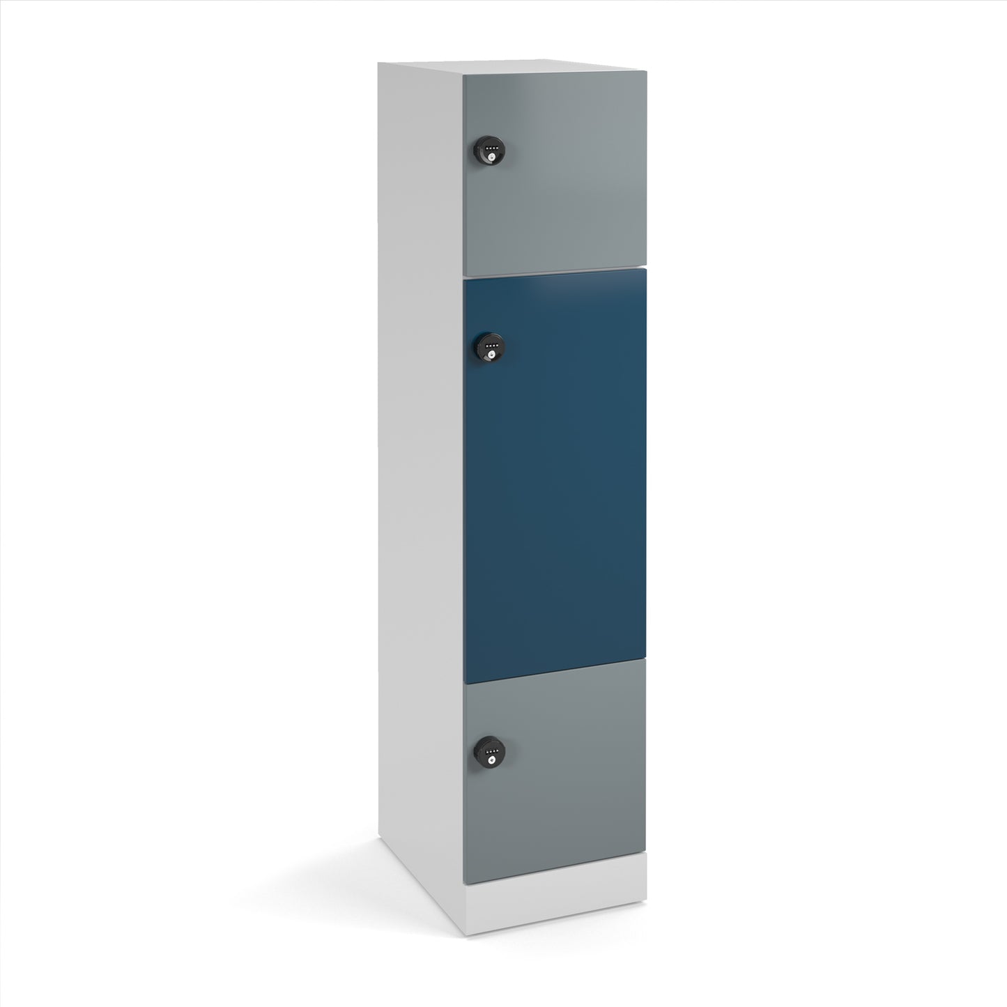Flux 1700mm high lockers - FLS17-3M-ML