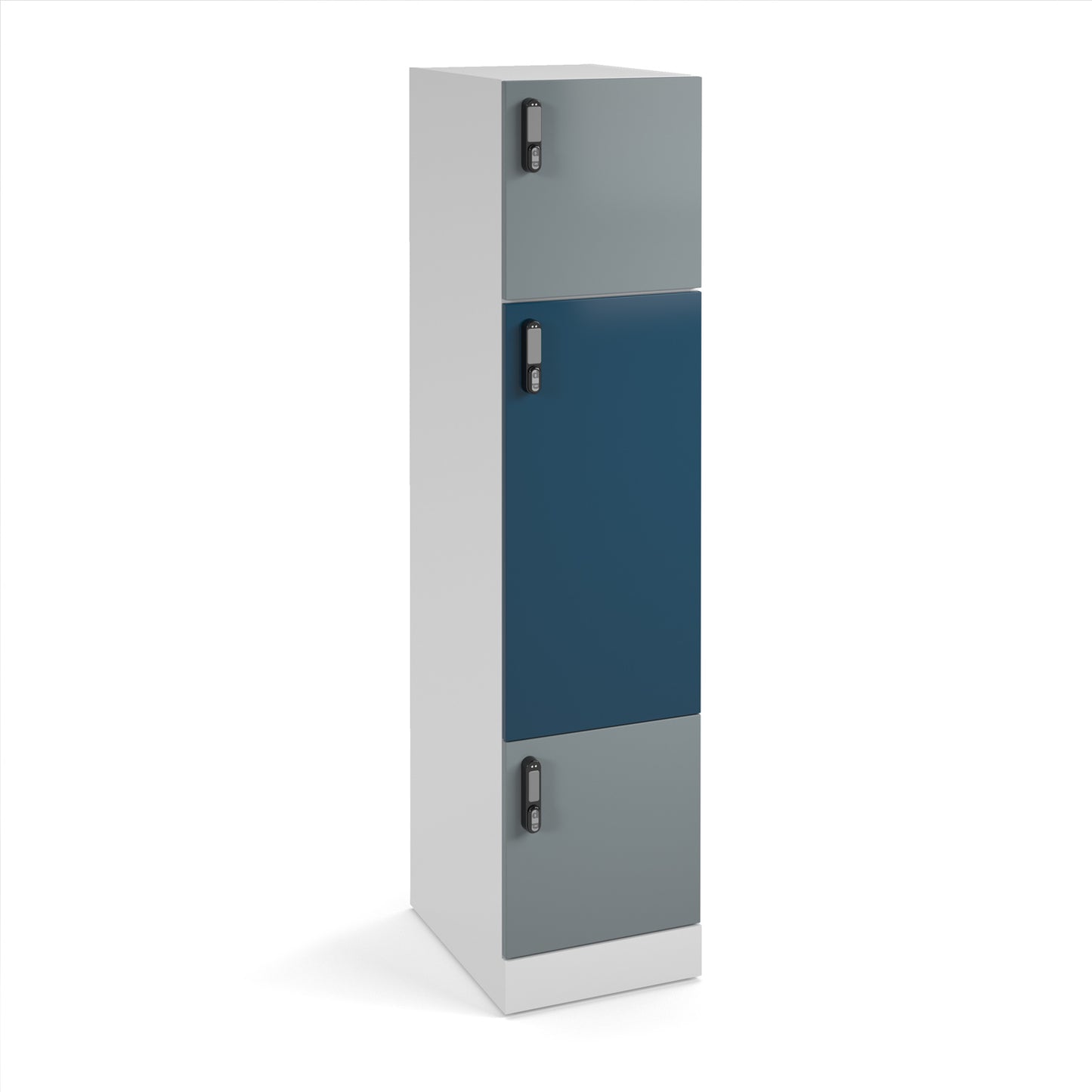 Flux 1700mm high lockers - FLS17-3M-RL