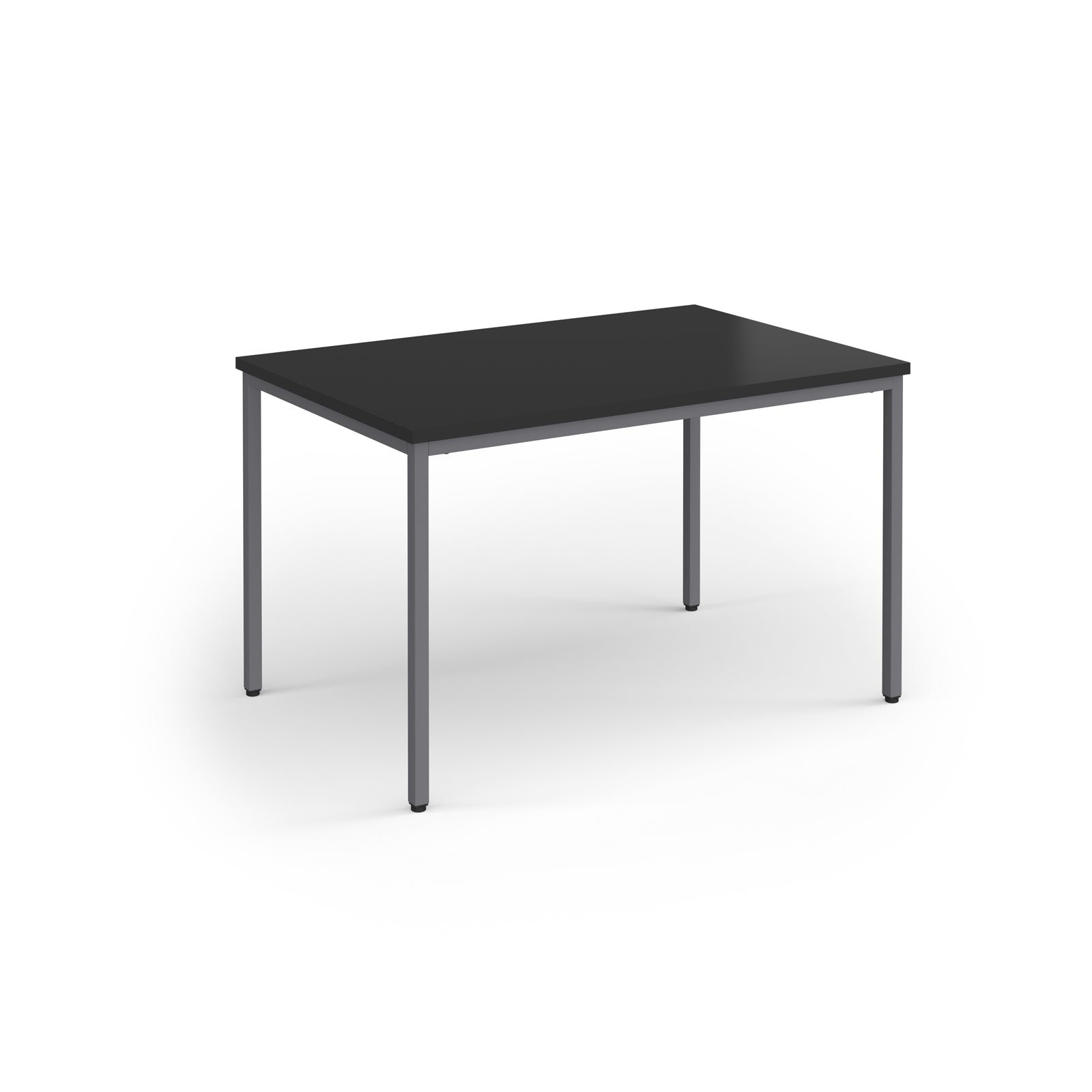 Flexi 25 rectangular meeting table - FLT1200-G-BK