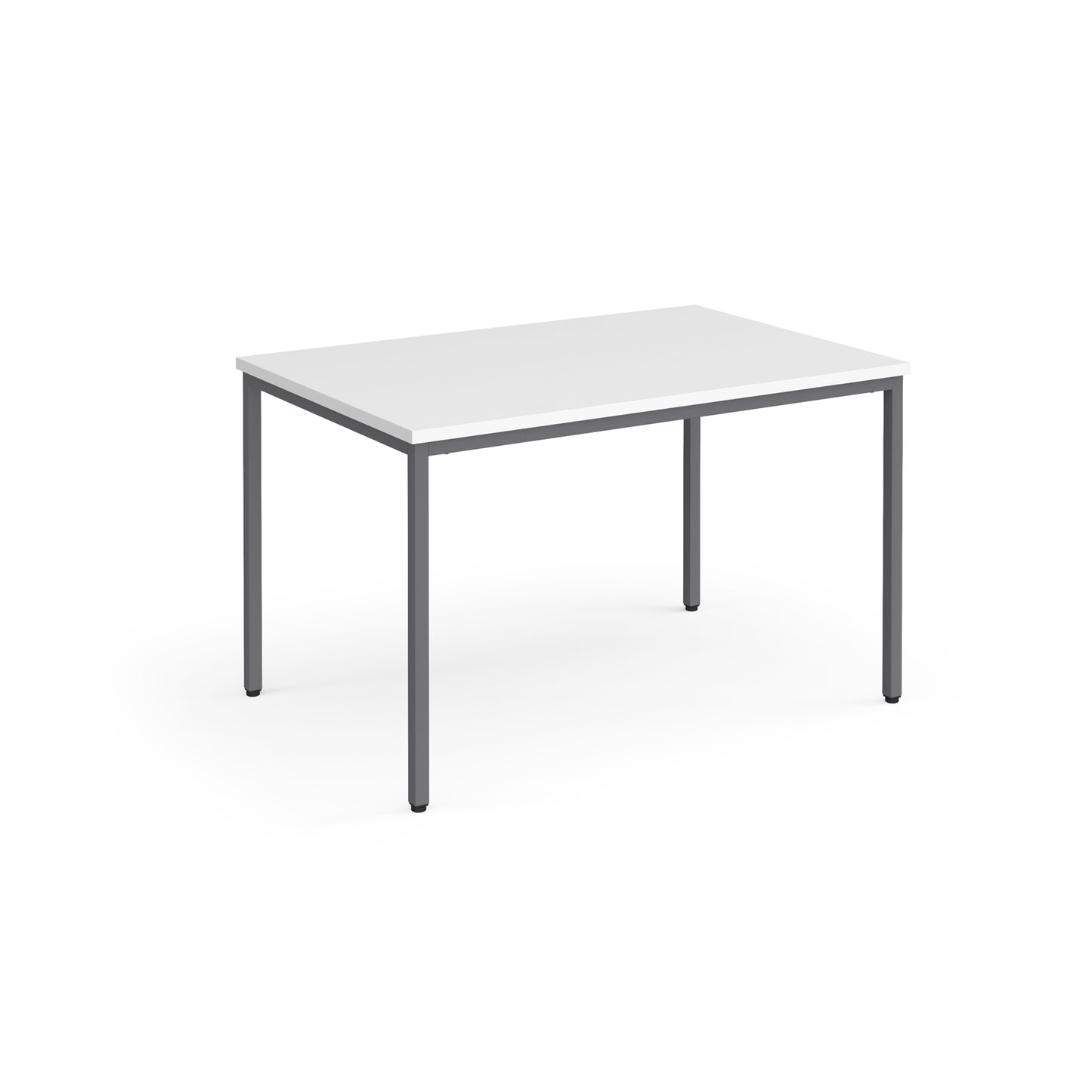 Flexi 25 rectangular meeting table - FLT1200-G-WH