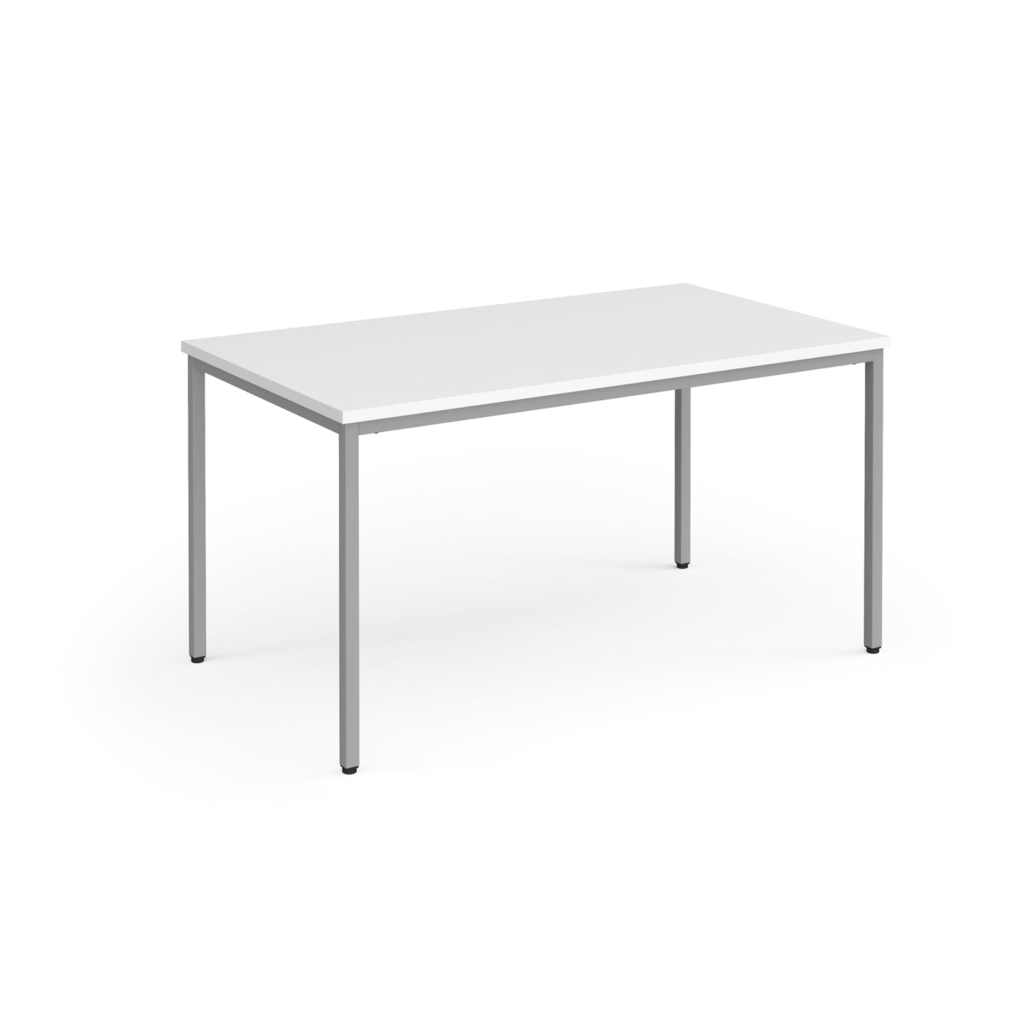 Flexi 25 rectangular meeting table - FLT1400-S-WH