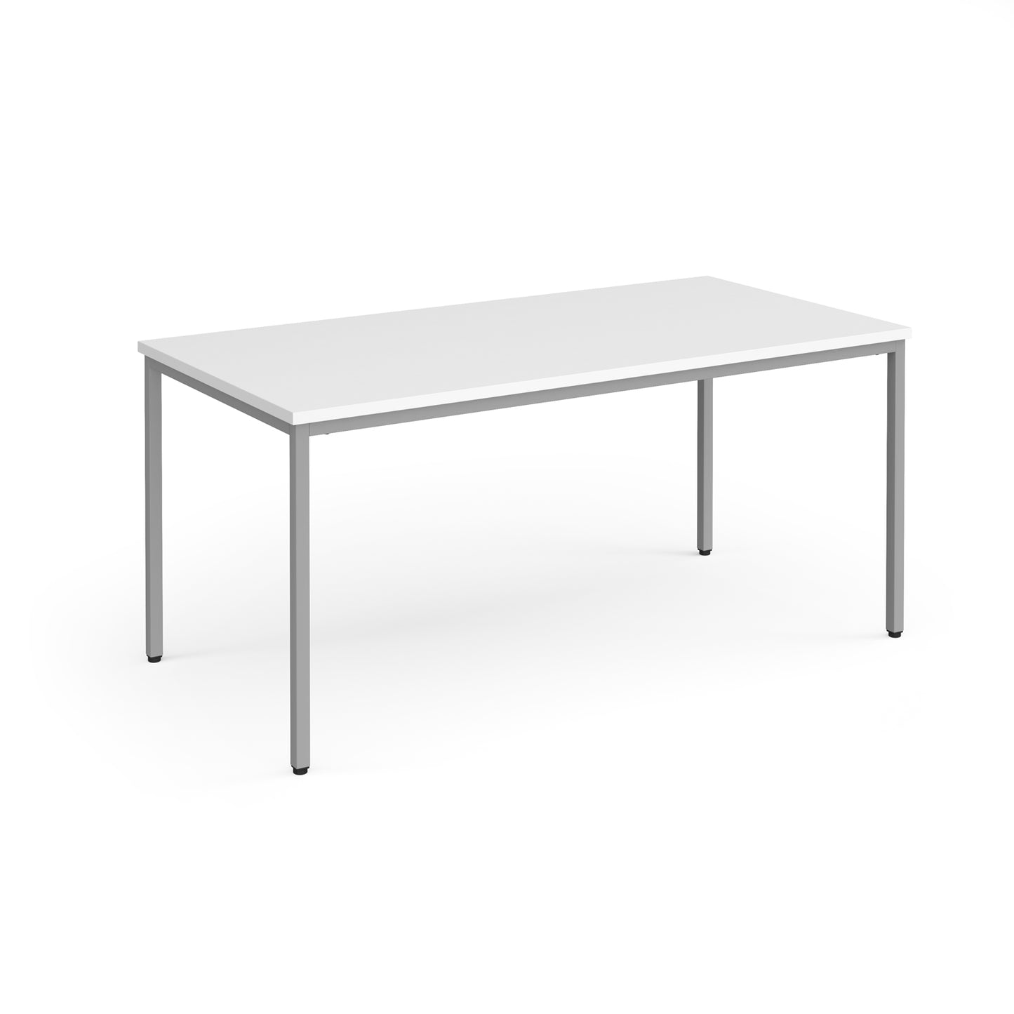 Flexi 25 rectangular meeting table - FLT1600-S-WH