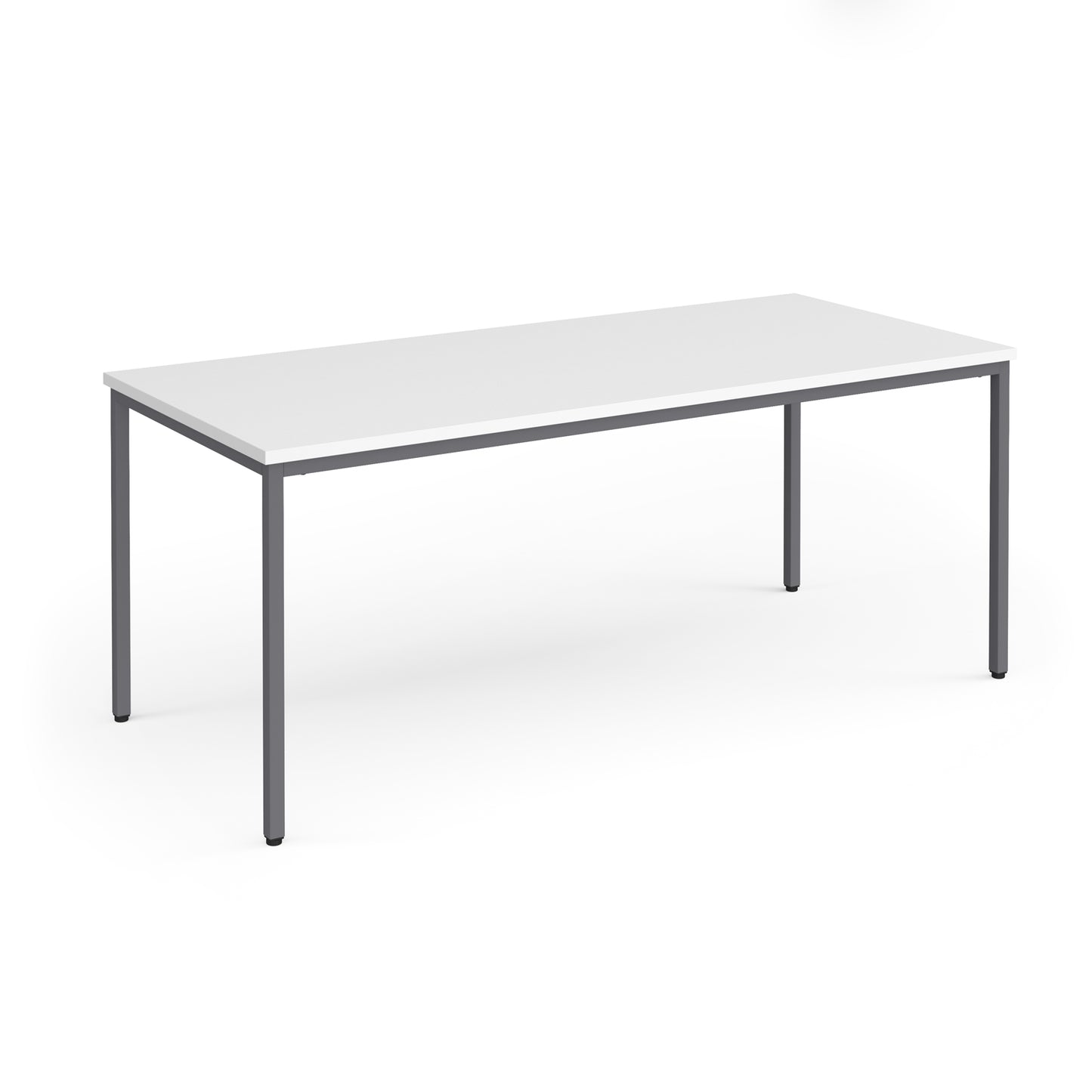 Flexi 25 rectangular meeting table - FLT1800-G-WH