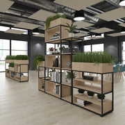 Flux modular storage planter box