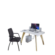Fuze single desk 800mm deep
