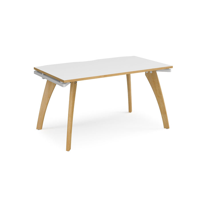 Fuze single desk 800mm deep