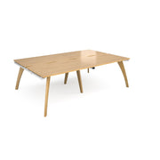 4 Persons - Fuze double back to back desks 1600mm deep