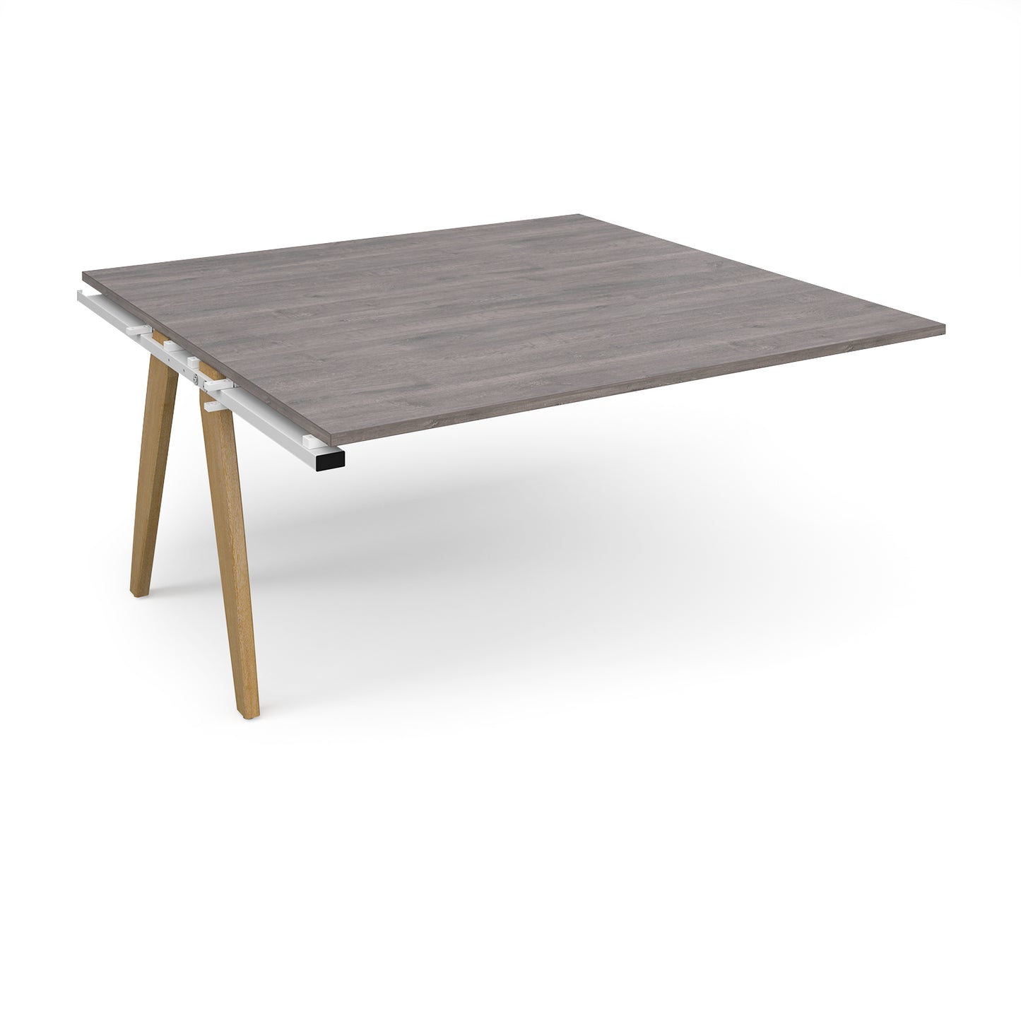 Fuze boardroom table add on unit - FZBT1616-AB-WH-GO