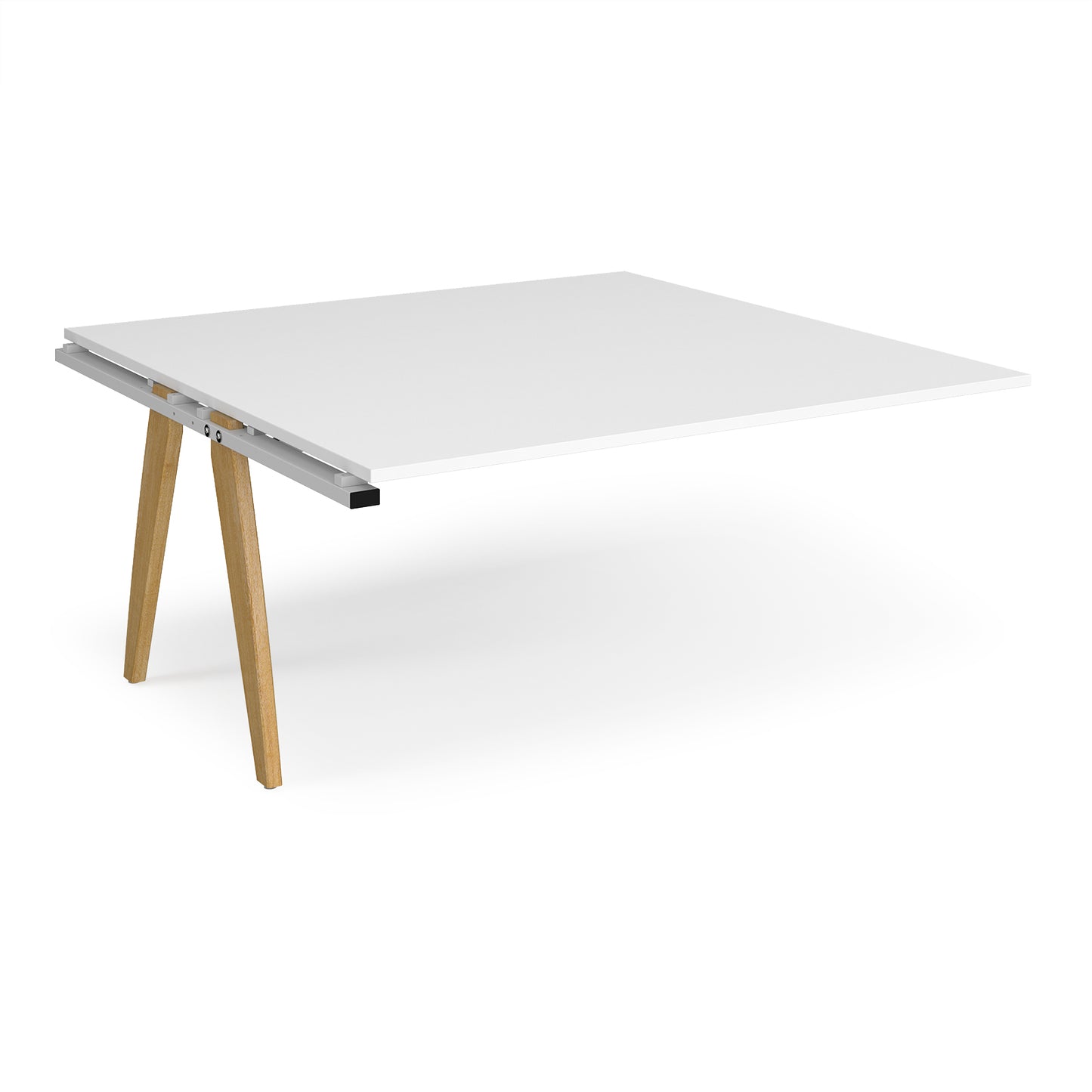 Fuze boardroom table add on unit - FZBT1616-AB-WH-WH