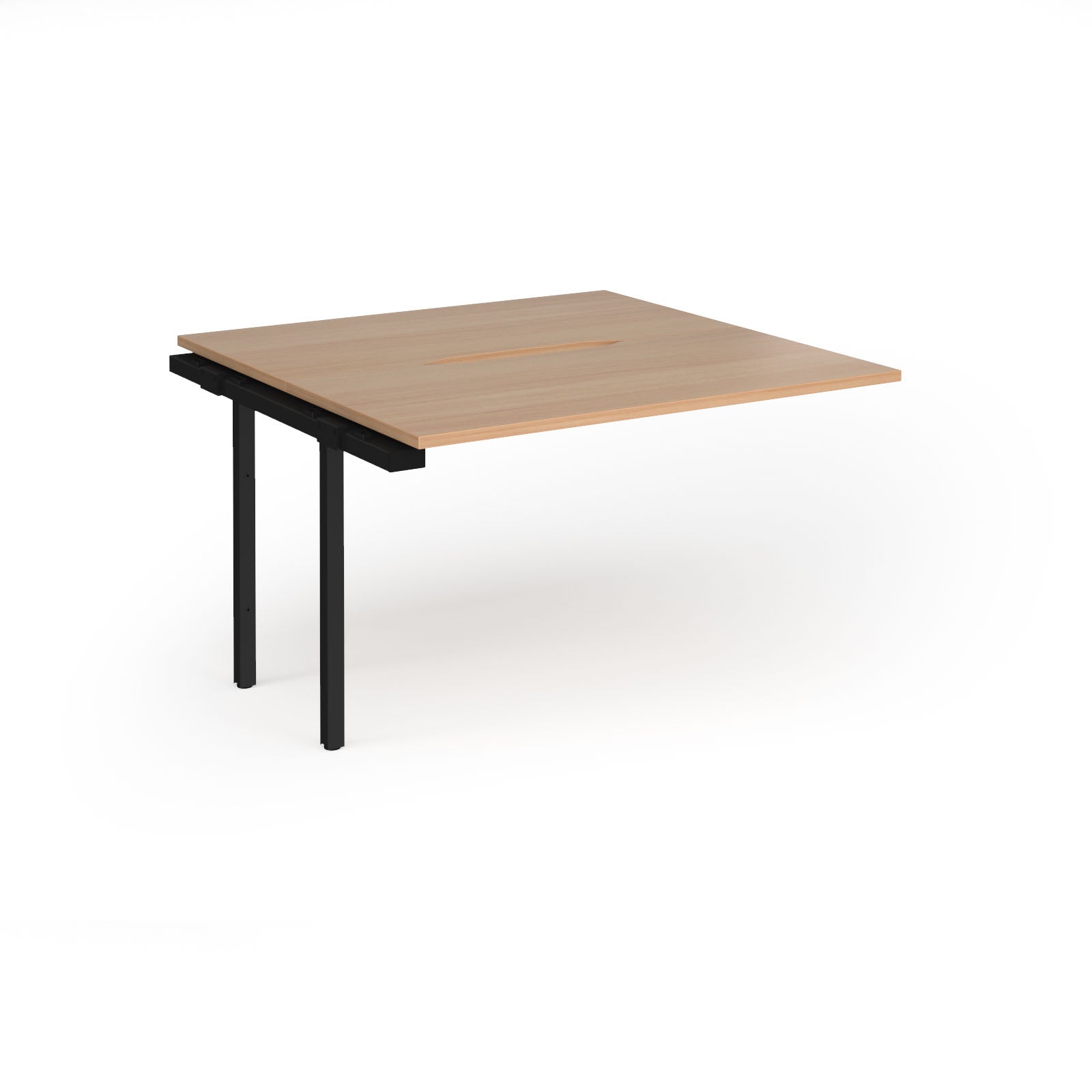 Connex Plus Goal Post back to back add on desks 1200mm deep - GCO1212-AB-K-B