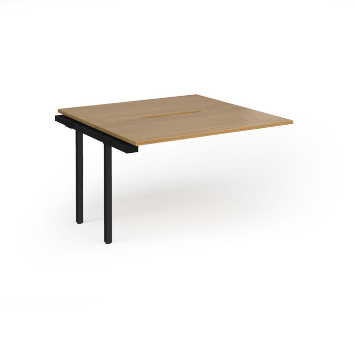 Connex Plus Goal Post back to back add on desks 1200mm deep