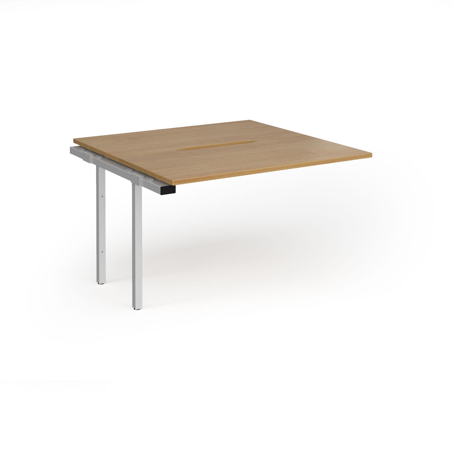 Connex Plus Goal Post back to back add on desks 1200mm deep - GCO1212-AB-S-O