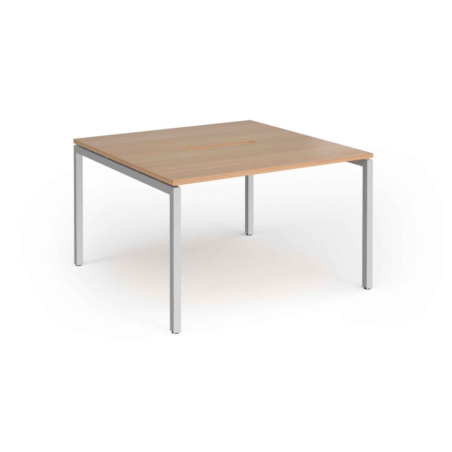 Connex Plus Goal Post back to back desks 1200mm deep - GCO1212-S-B