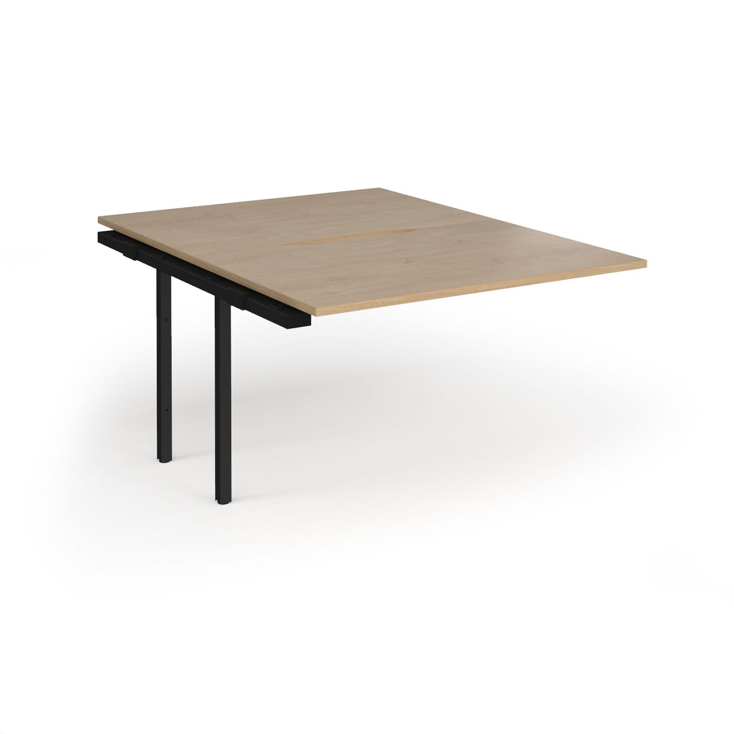 Connex Plus Goal Post back to back add on desks 1600mm deep - GCO1216-AB-K-KO
