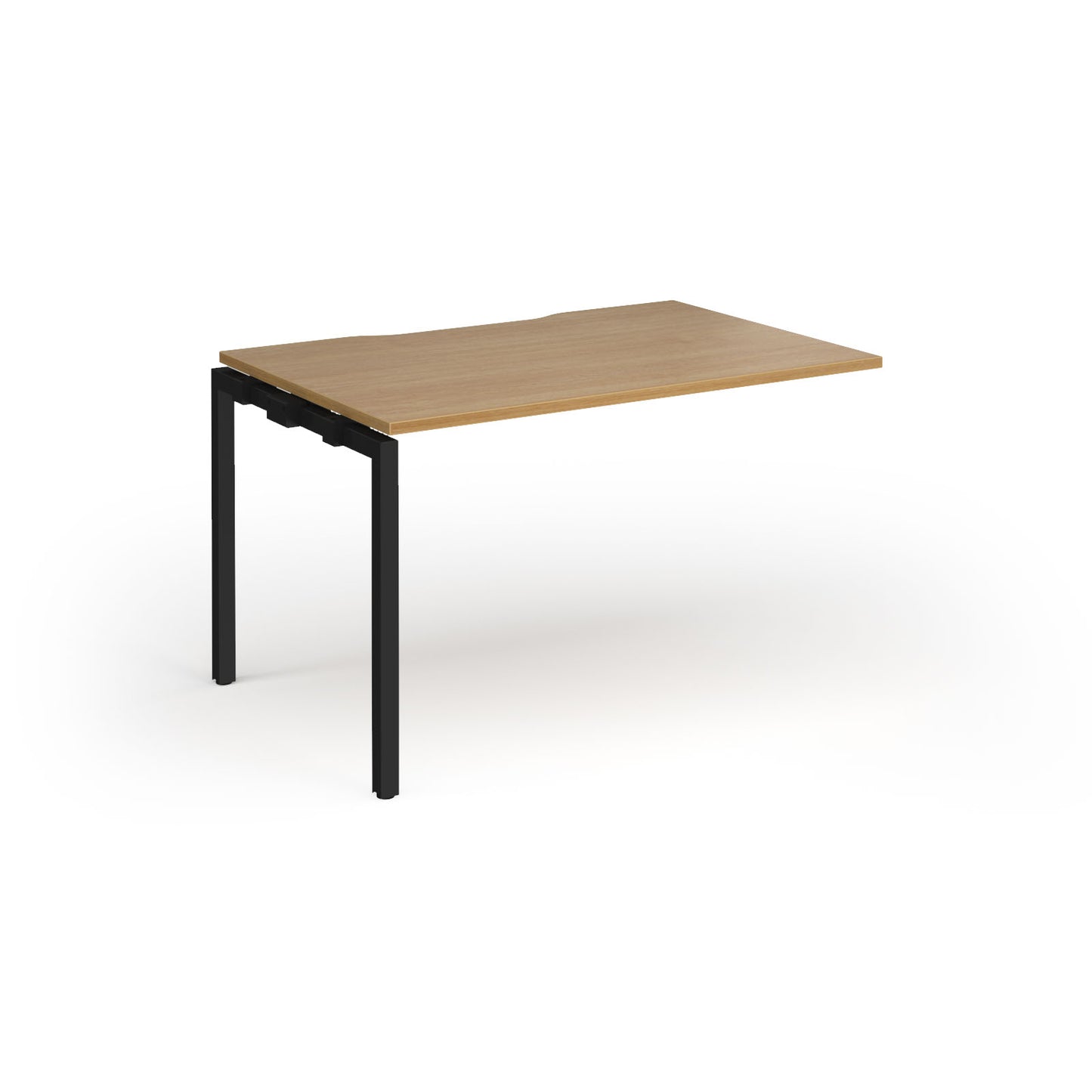 Connex Plus Goal Post Single Desk Add On 800mm deep - GCO128-AB-K-O
