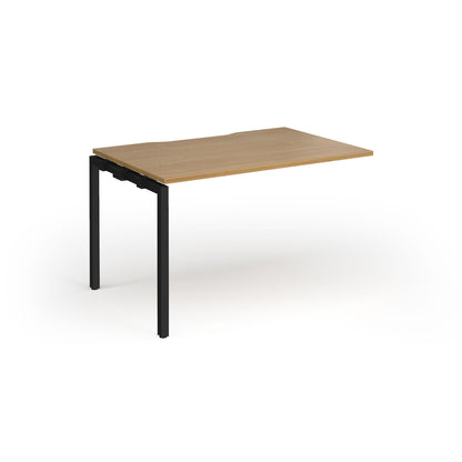Connex Plus Goal Post Single Desk Add On 800mm deep - GCO128-AB-K-O