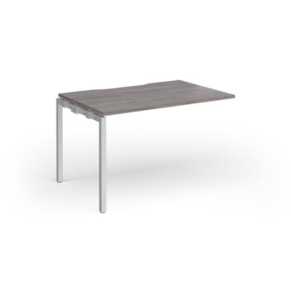 Connex Plus Goal Post Single Desk Add On 800mm deep - GCO128-AB-S-GO