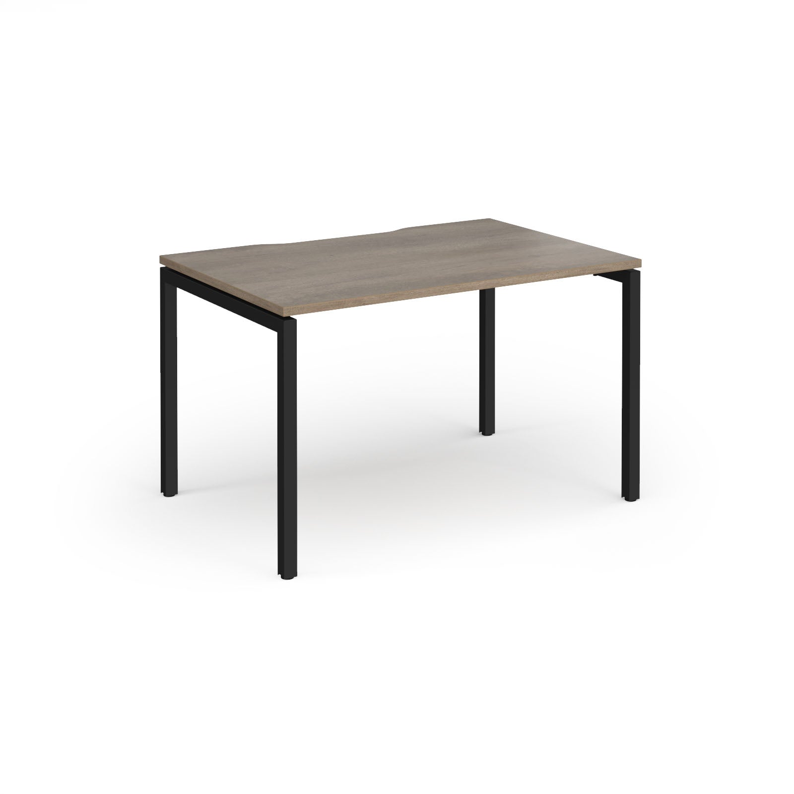 Connex Plus Goal Post Single Desk 800mm deep - GCO128-K-NO