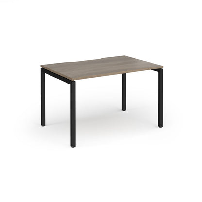 Connex Plus Goal Post Single Desk 800mm deep - GCO128-K-NO