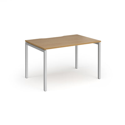 Connex Plus Goal Post Single Desk 800mm deep - GCO128-S-O