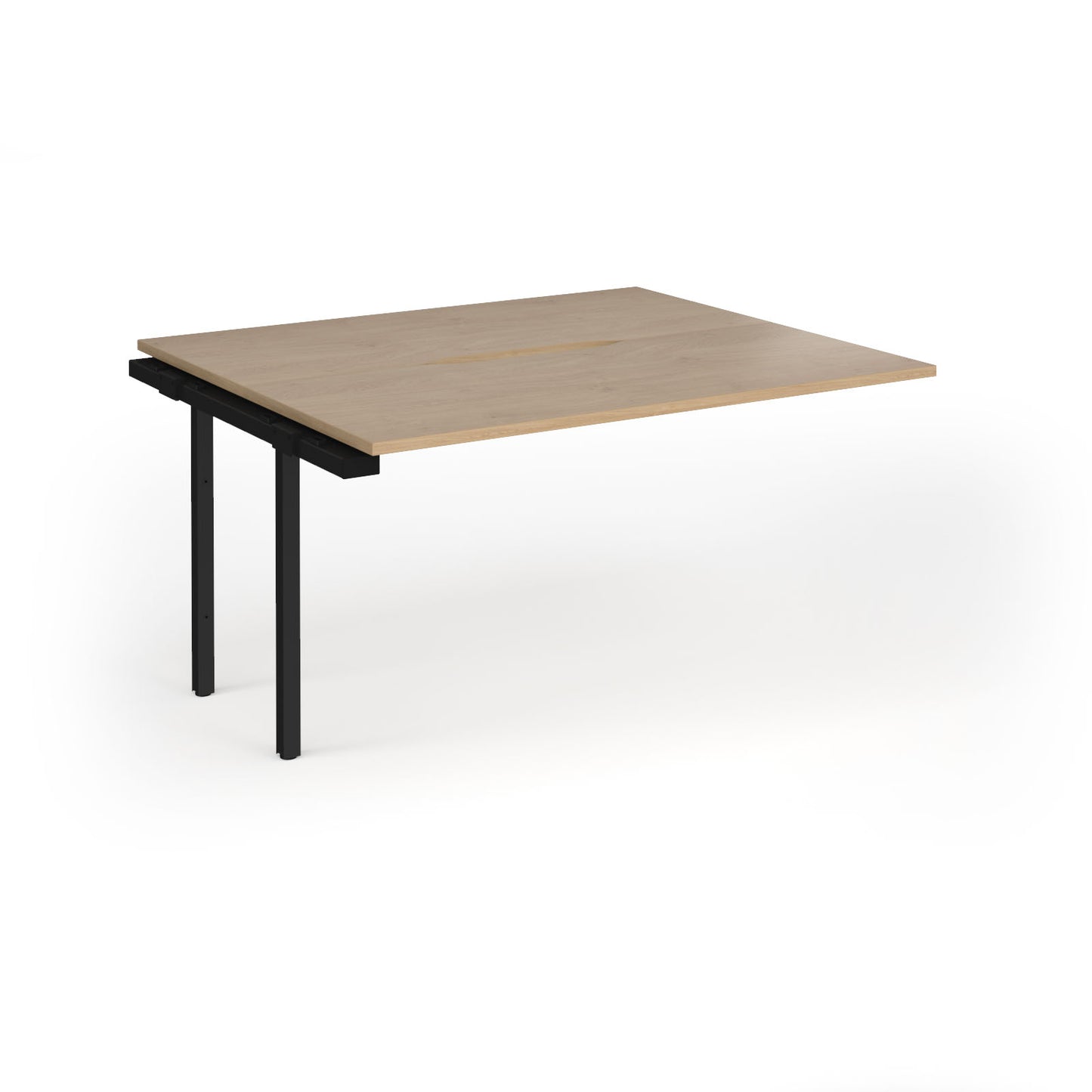 Connex Plus Goal Post back to back add on desks 1200mm deep - GCO1412-AB-K-KO
