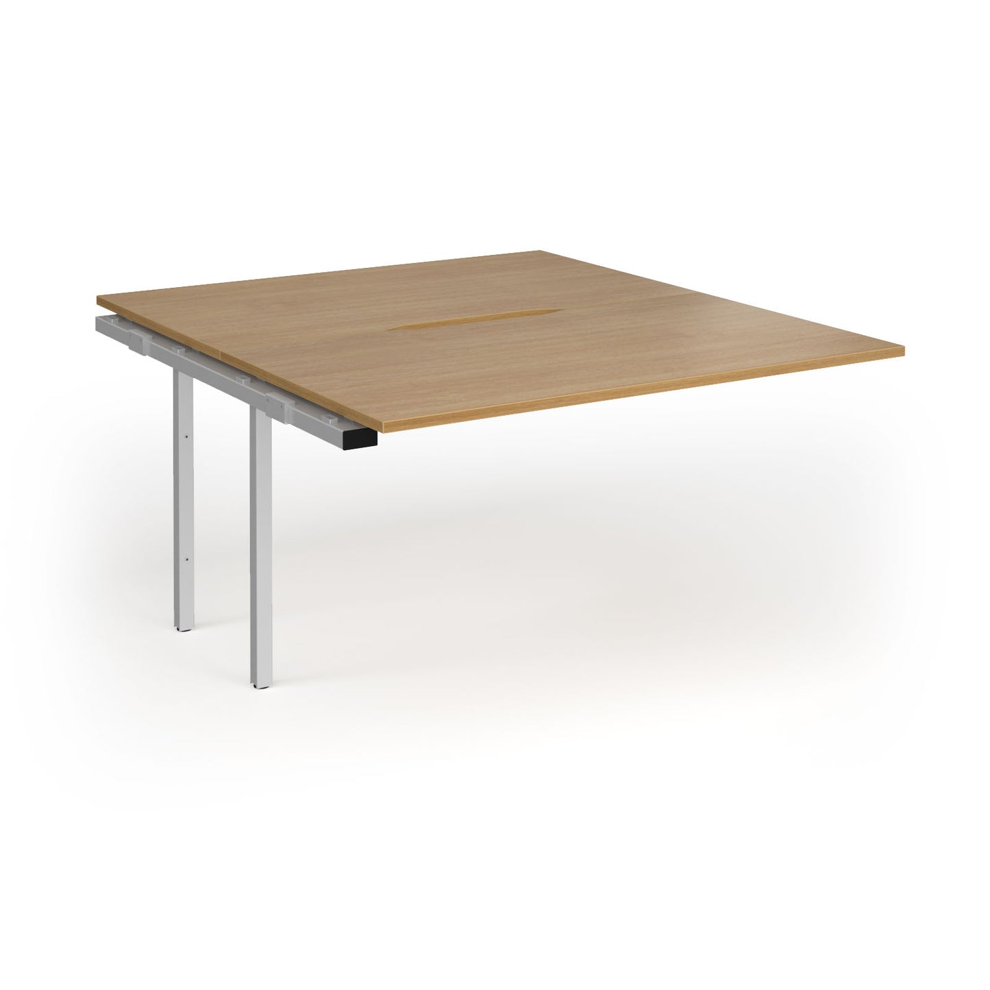 Connex Plus Goal Post back to back add on desks 1600mm deep - GCO1416-AB-S-O