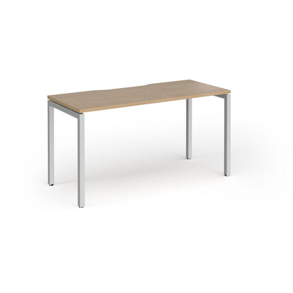 Connex Plus Goal Post Single Desk 600mm deep - GCO146-S-KO