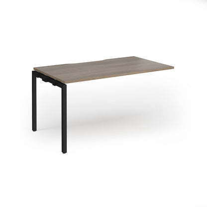 Connex Plus Goal Post Single Desk Add On 800mm deep - GCO148-AB-K-NO