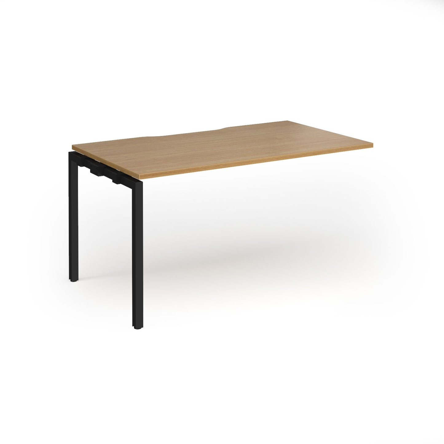 Connex Plus Goal Post Single Desk Add On 800mm deep - GCO148-AB-K-O
